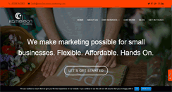 Desktop Screenshot of kameleon-marketing.com